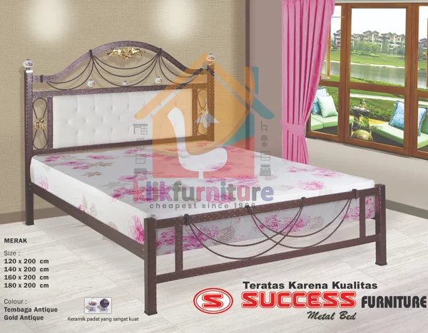 Detail Tempat Tidur Besi Tempa Nomer 11