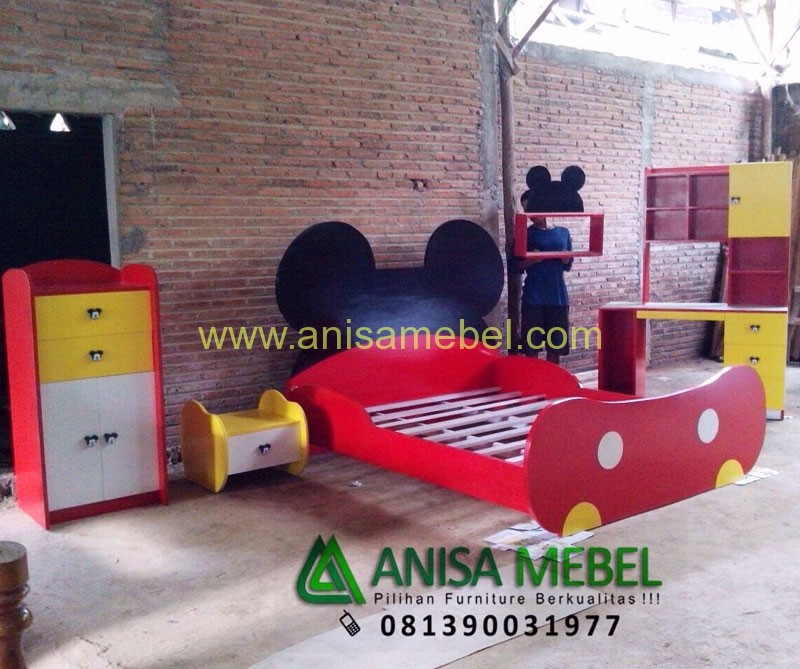 Detail Tempat Tidur Mickey Mouse Nomer 38