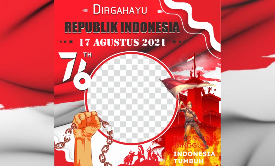 Download Template 17 Agustus Nomer 2