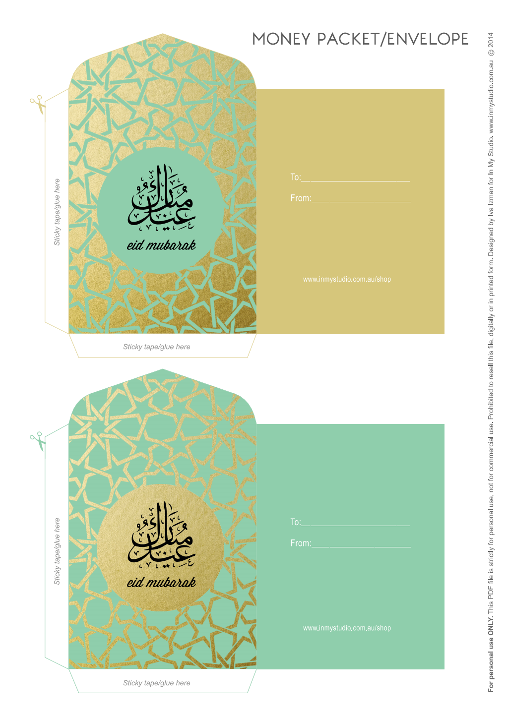 Detail Template Amplop Lebaran Pdf Nomer 29