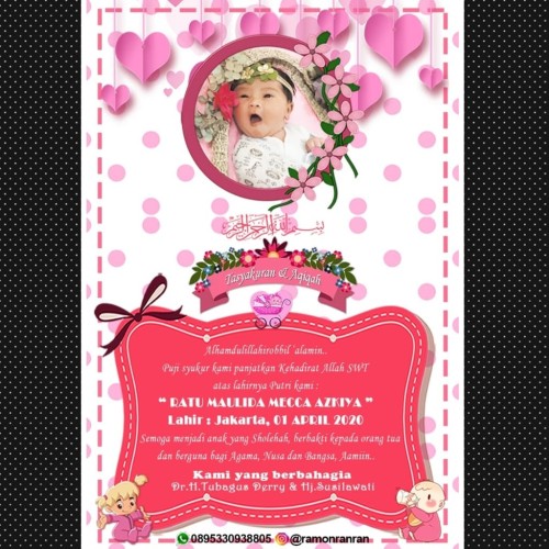 Download Template Aqiqah Nomer 50