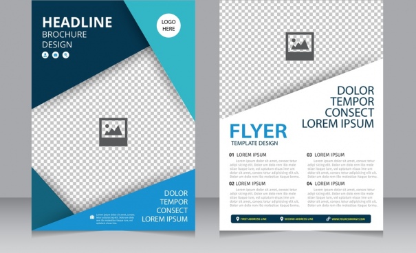 Detail Template Background Brosur Nomer 23