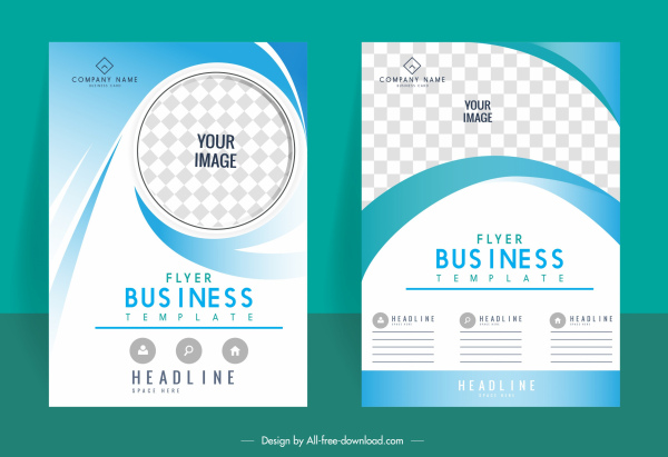 Detail Template Background Brosur Nomer 52