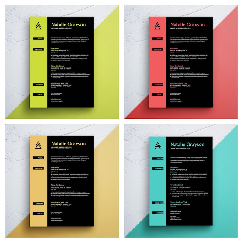 Detail Template Background Cv Nomer 19
