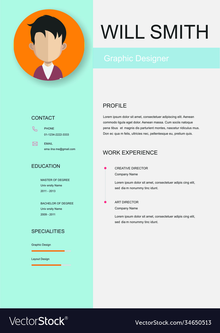 Detail Template Background Cv Nomer 43
