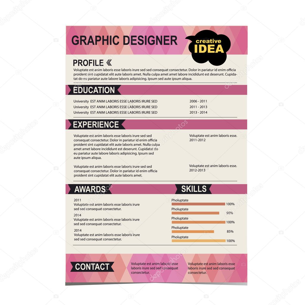 Detail Template Background Cv Nomer 46