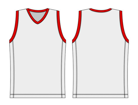 Detail Template Baju Basket Nomer 10