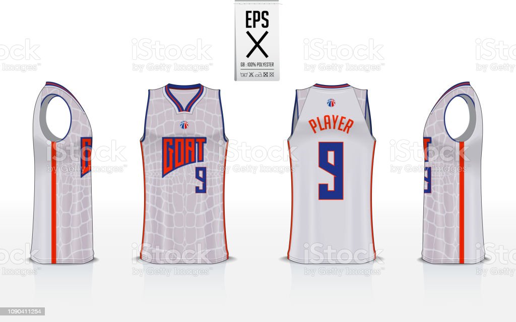 Detail Template Baju Basket Nomer 48