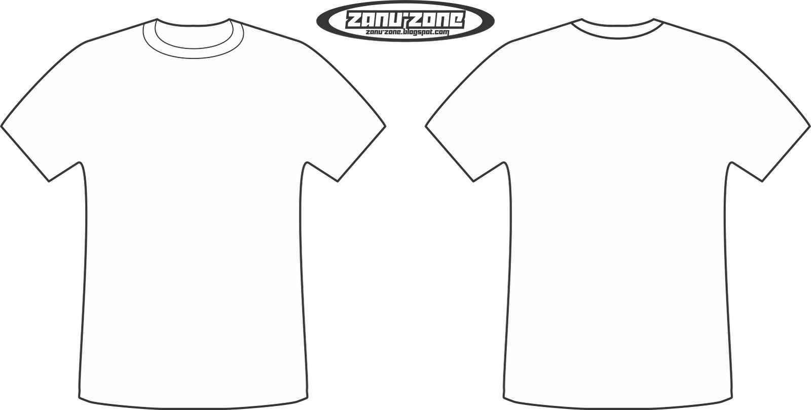 Detail Template Baju Polos Nomer 23