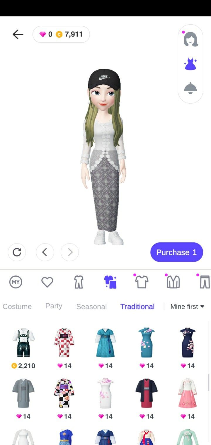 Detail Template Baju Zepeto Nomer 12