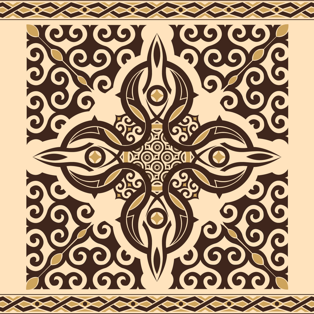 Detail Template Batik Corel Draw Nomer 14