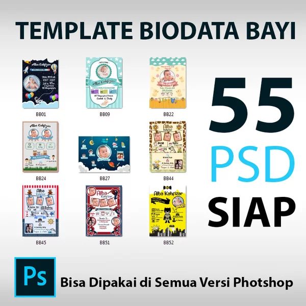 Detail Template Biodata Bayi Nomer 13