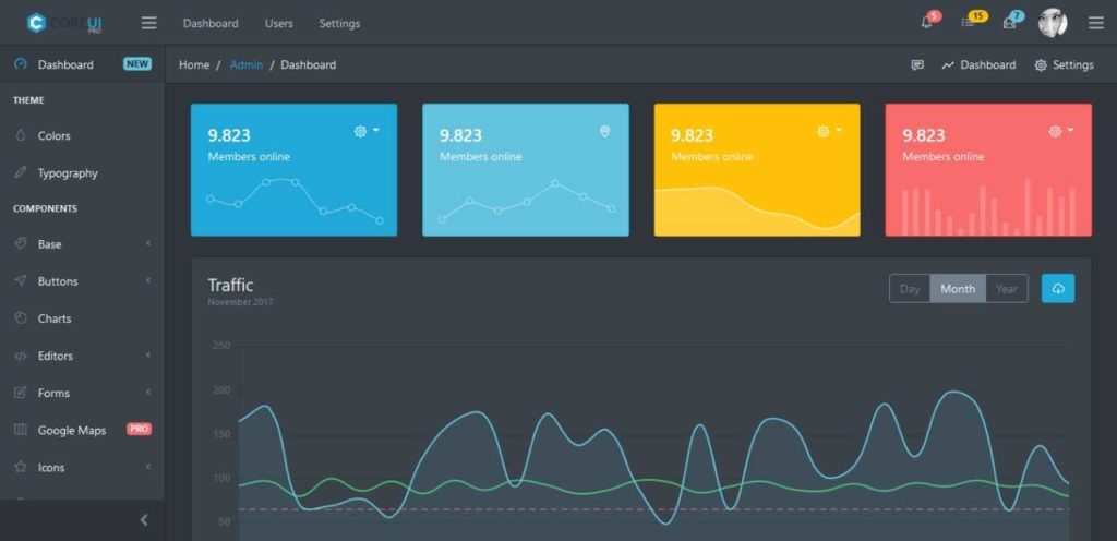 Detail Template Bootstrap Keren Nomer 23