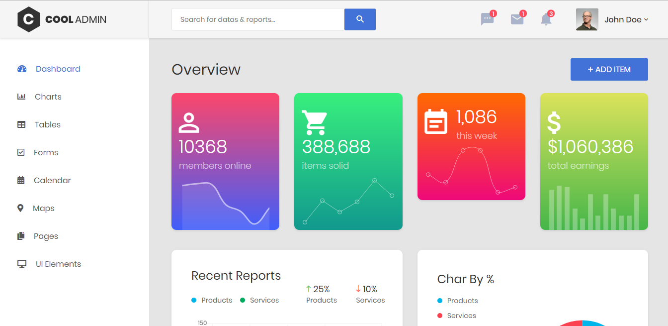 Detail Template Bootstrap Keren Nomer 27