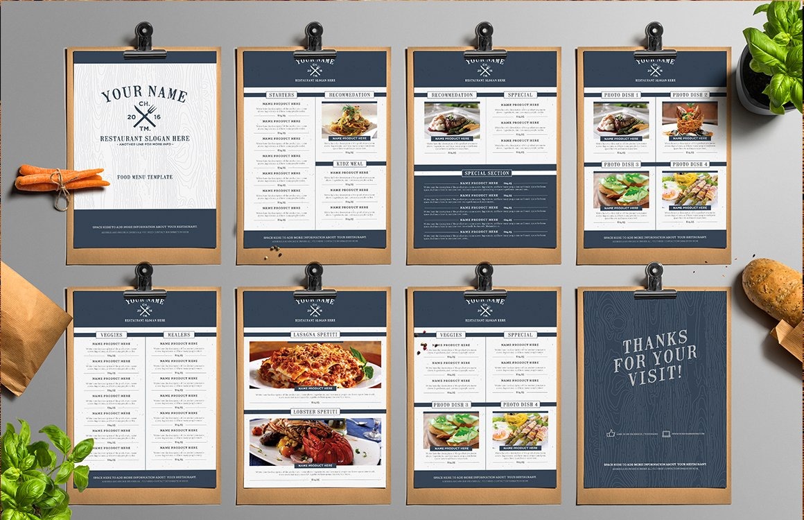 Detail Template Buku Menu Nomer 12
