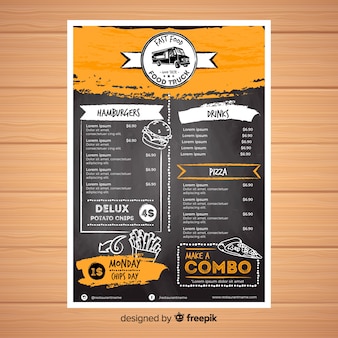 Detail Template Buku Menu Nomer 24