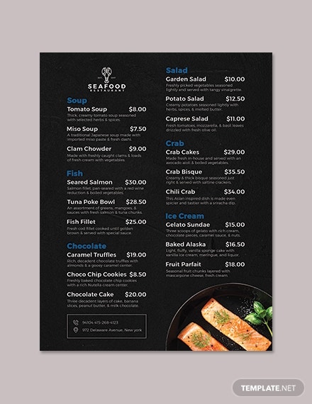 Detail Template Buku Menu Nomer 25