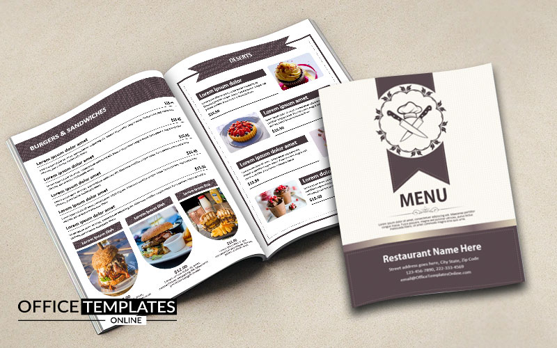 Detail Template Buku Menu Nomer 34
