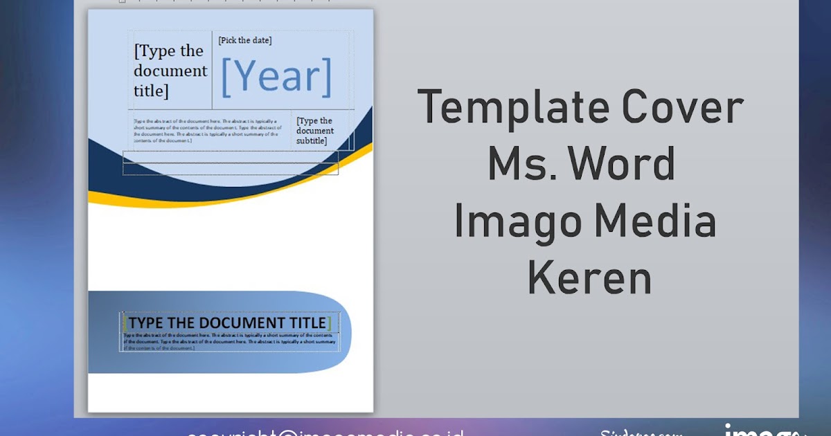 Detail Template Cover Buku Word Nomer 57