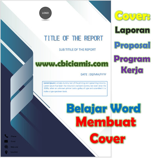 Detail Template Cover Laporan Word Nomer 56