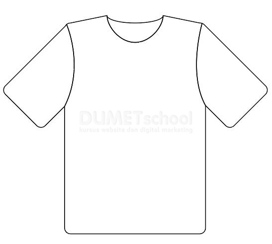 Detail Template Desain Kaos Nomer 14