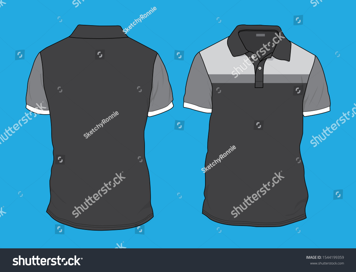 Detail Template Desain Kaos Polo Koleksi Nomer 20