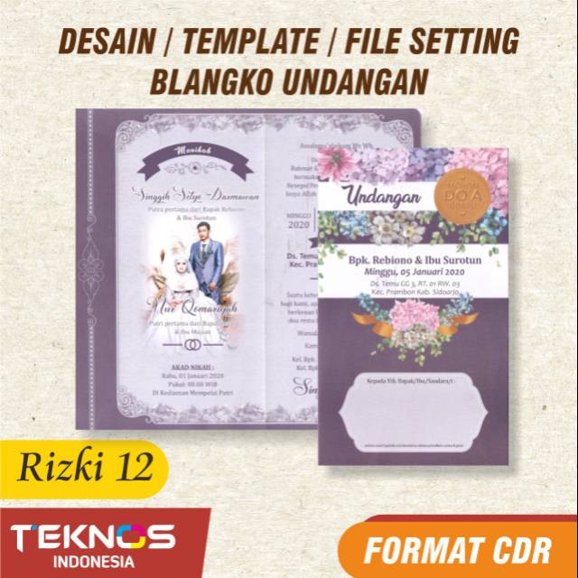 Detail Template Desain Undangan Pernikahan Nomer 24