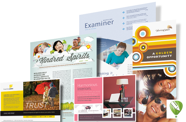 Template Design Corel - KibrisPDR