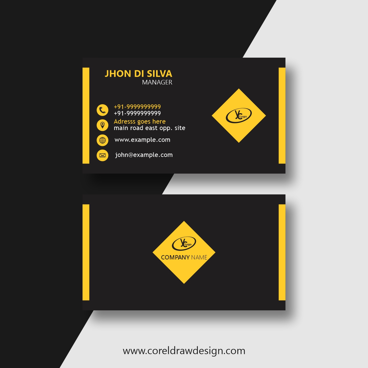 Detail Template Design Corel Nomer 29