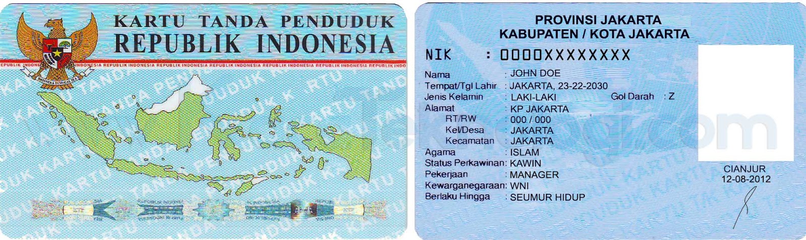Detail Template E Ktp Nomer 3
