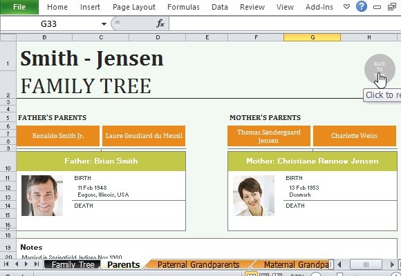 Detail Template Family Tree Excel Nomer 10