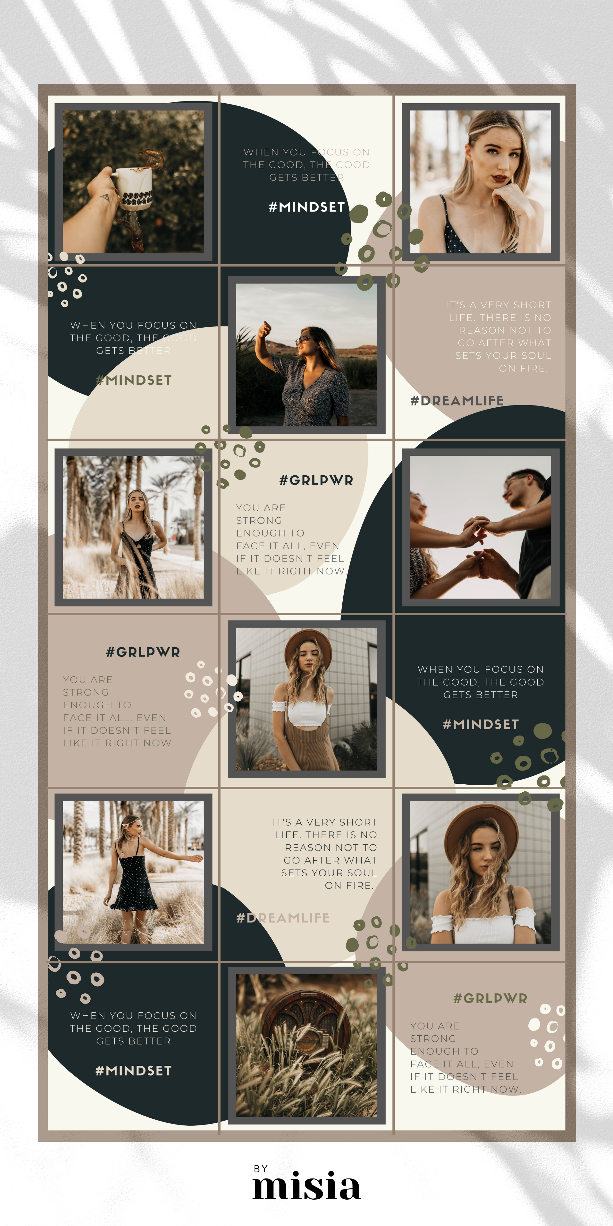 Template Feed Ig Keren - KibrisPDR