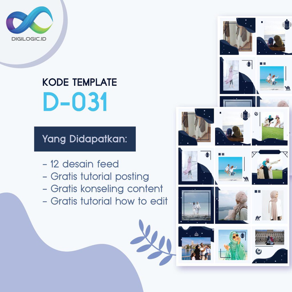 Detail Template Feed Ig Keren Nomer 18