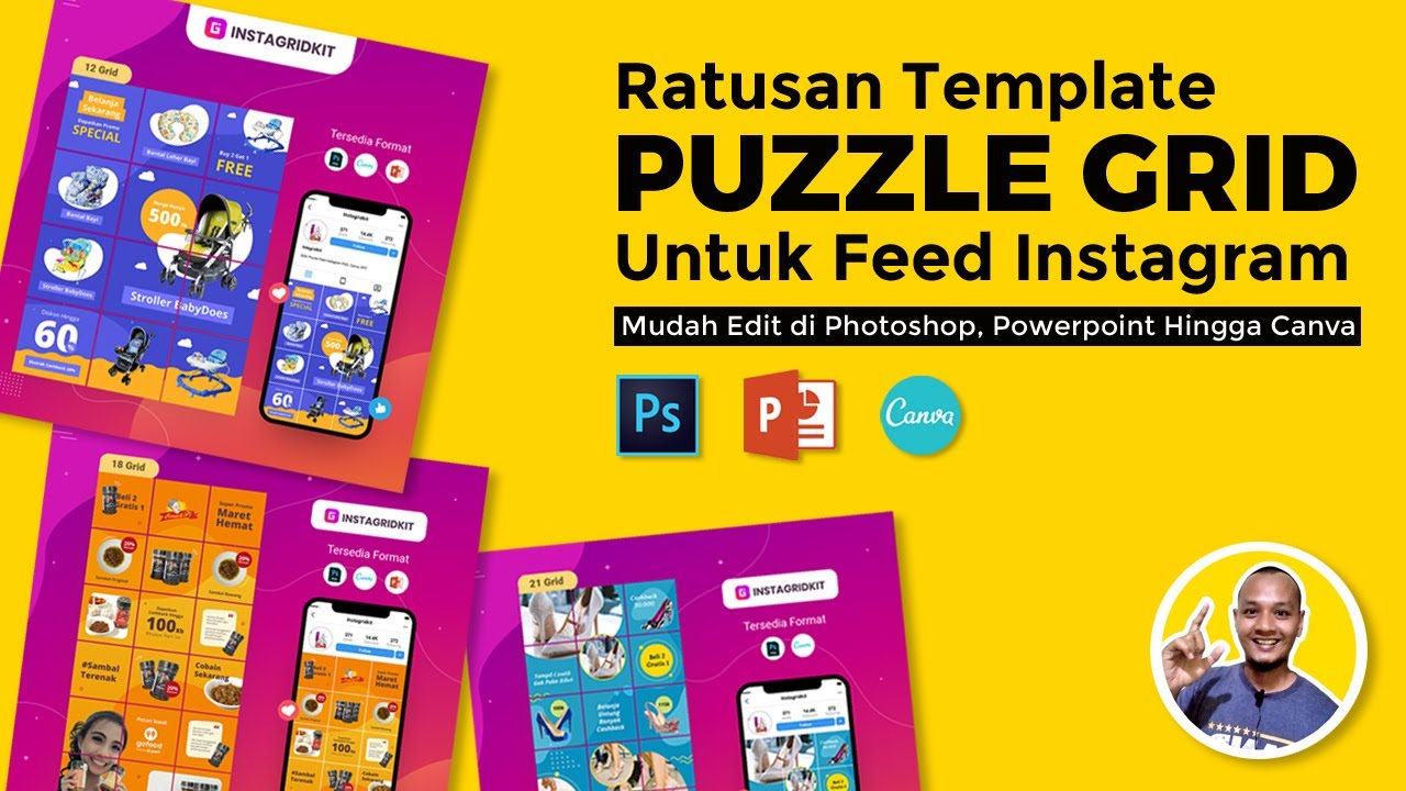 Detail Template Feed Ig Keren Nomer 26