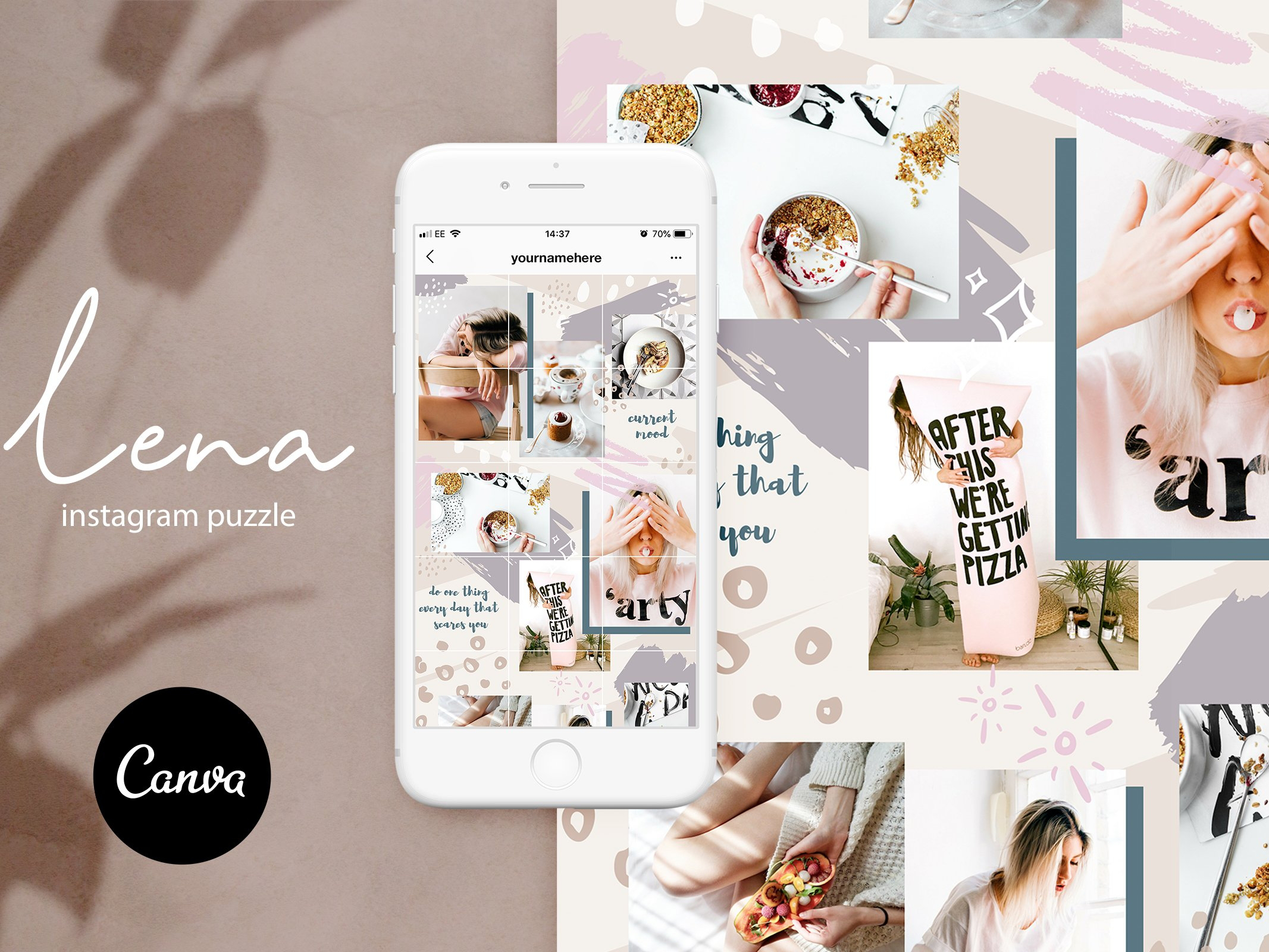 Detail Template Feed Ig Keren Nomer 30