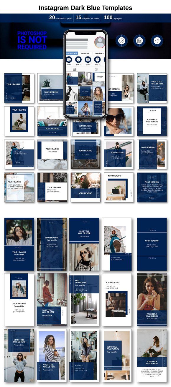 Detail Template Feed Ig Keren Nomer 41