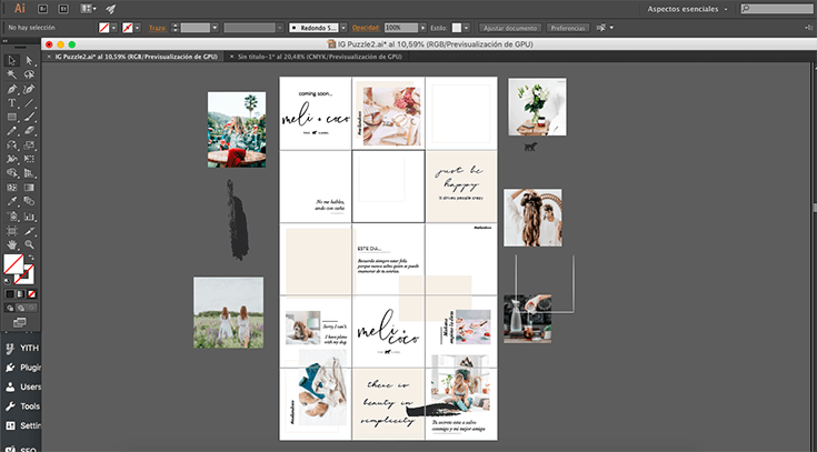 Detail Template Feed Ig Keren Nomer 42