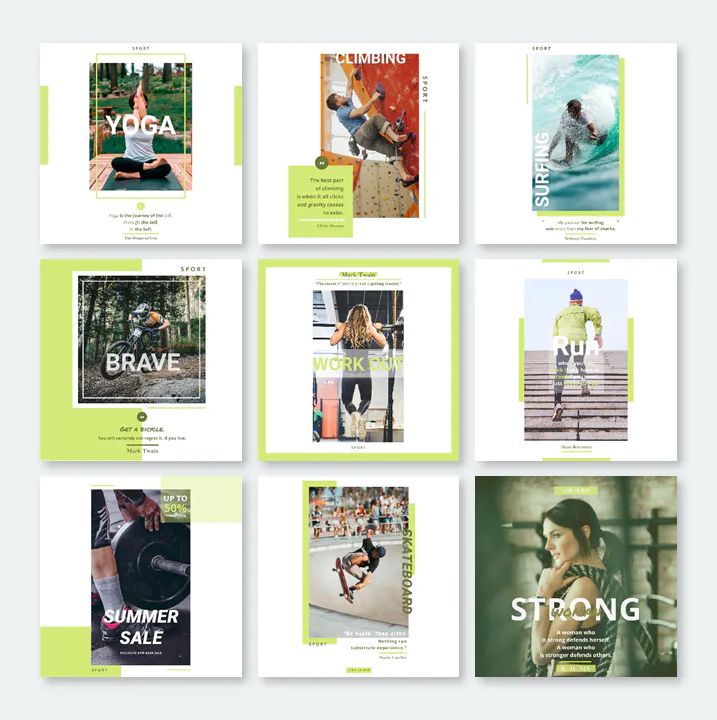 Detail Template Feed Ig Keren Nomer 44
