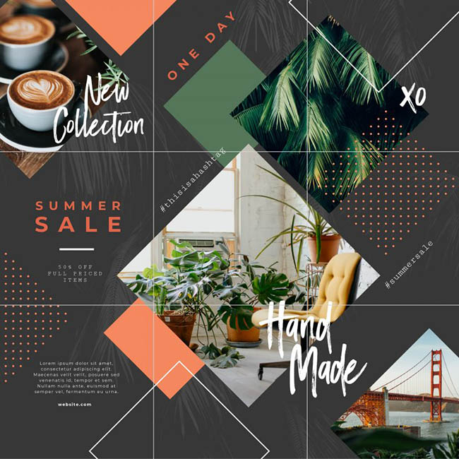 Detail Template Feed Ig Keren Nomer 49