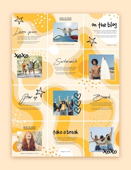 Detail Template Feed Ig Keren Nomer 7