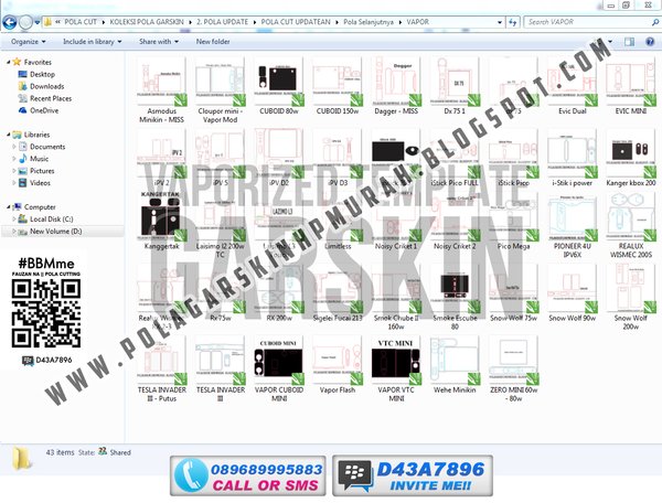 Detail Template Garskin Vape Nomer 36
