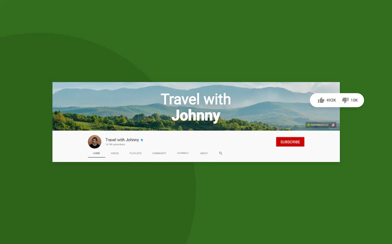 Detail Template Header Banner Youtube Nomer 51