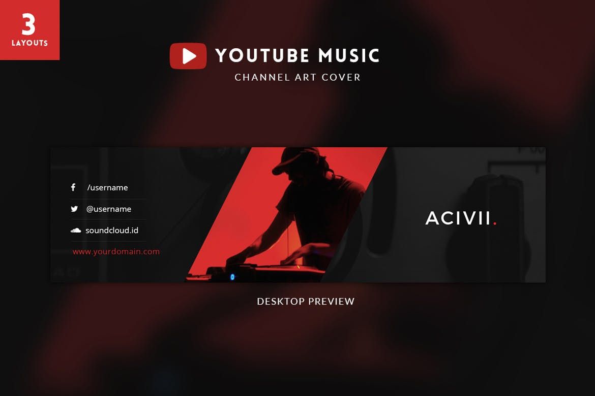 Detail Template Header Youtube Nomer 19