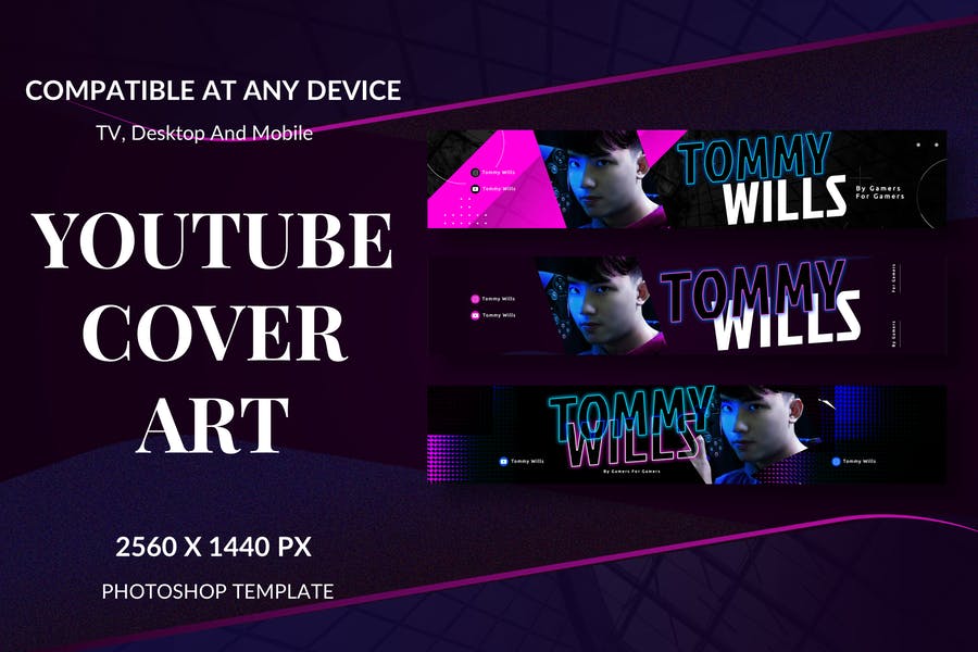 Detail Template Header Youtube Nomer 27