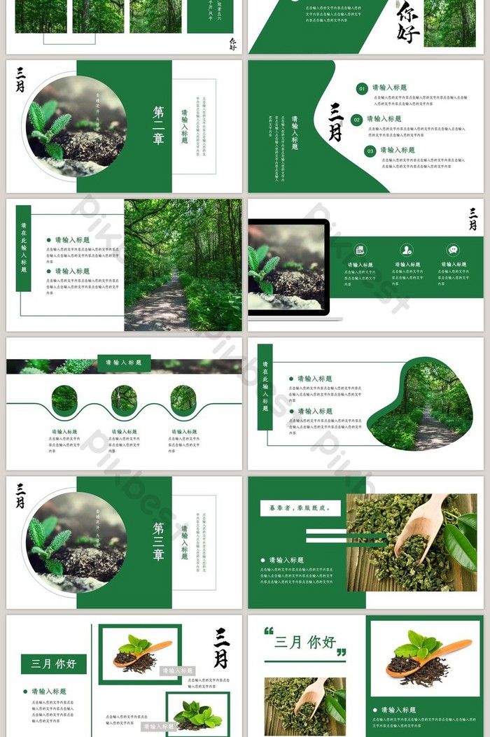 Detail Template Hijau Nomer 36