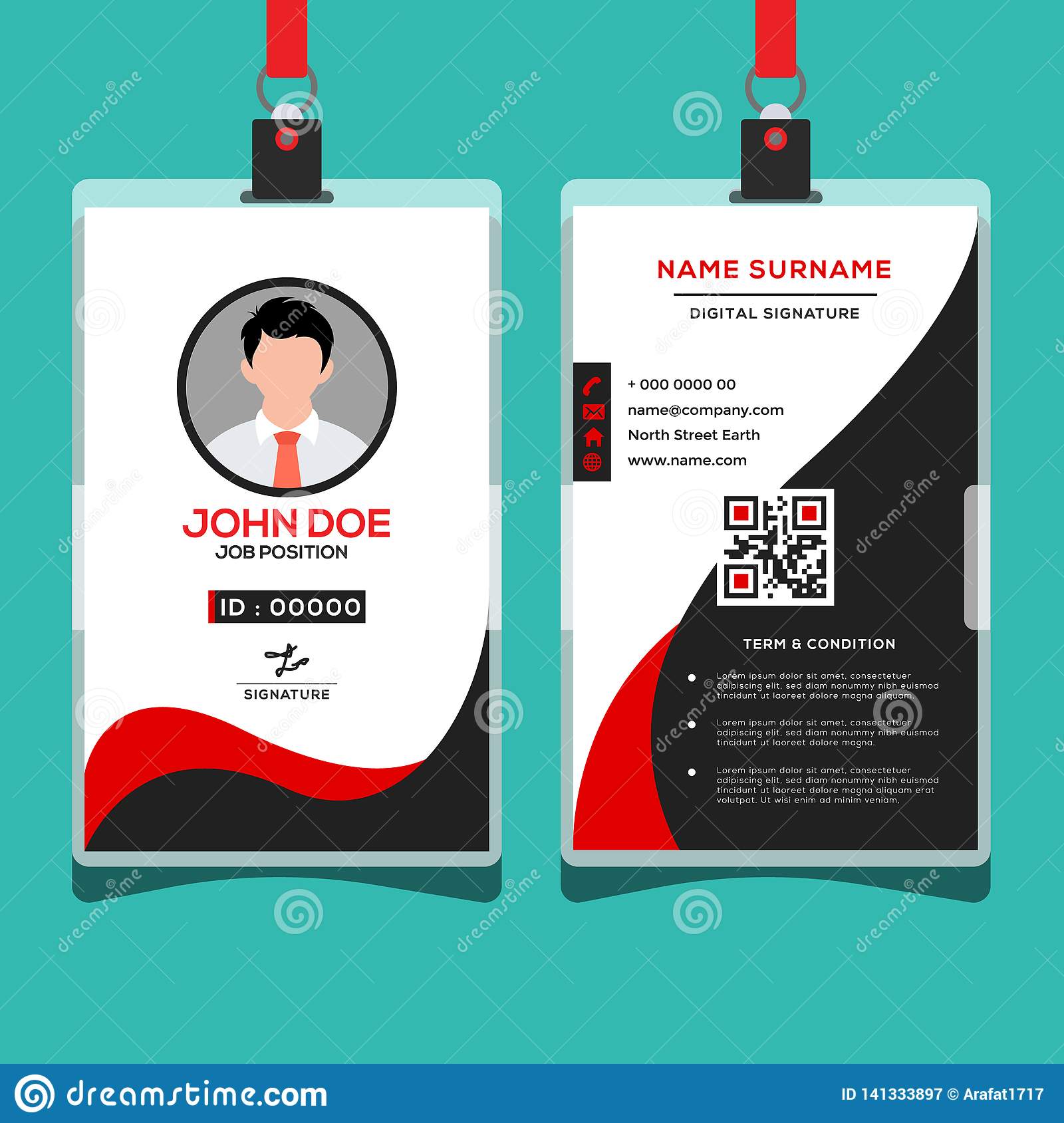 Detail Template Id Card Keren Nomer 47