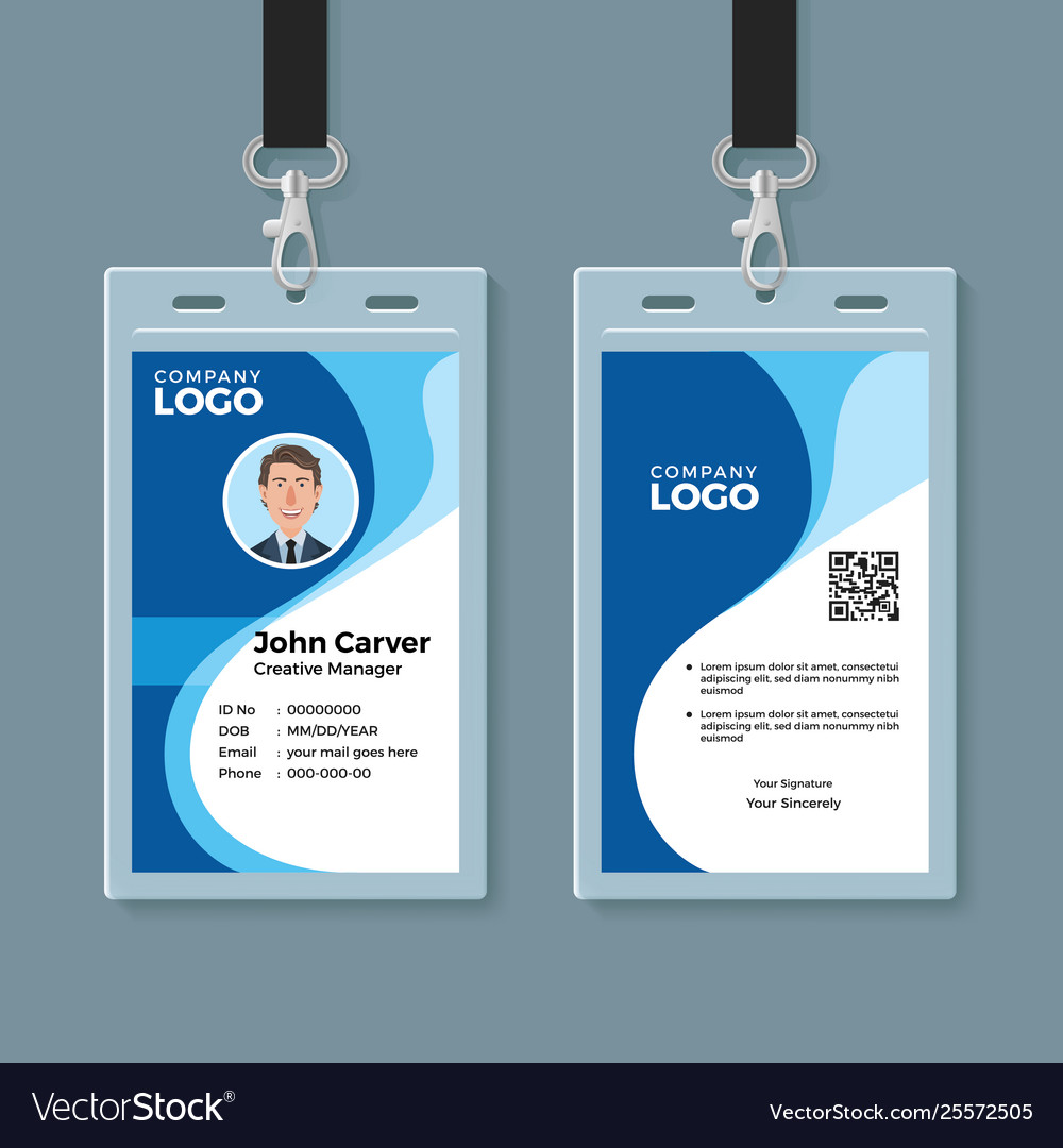 Detail Template Id Card Keren Nomer 55