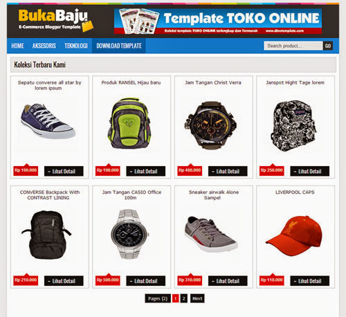 Detail Template Indomarket Gratis Nomer 4