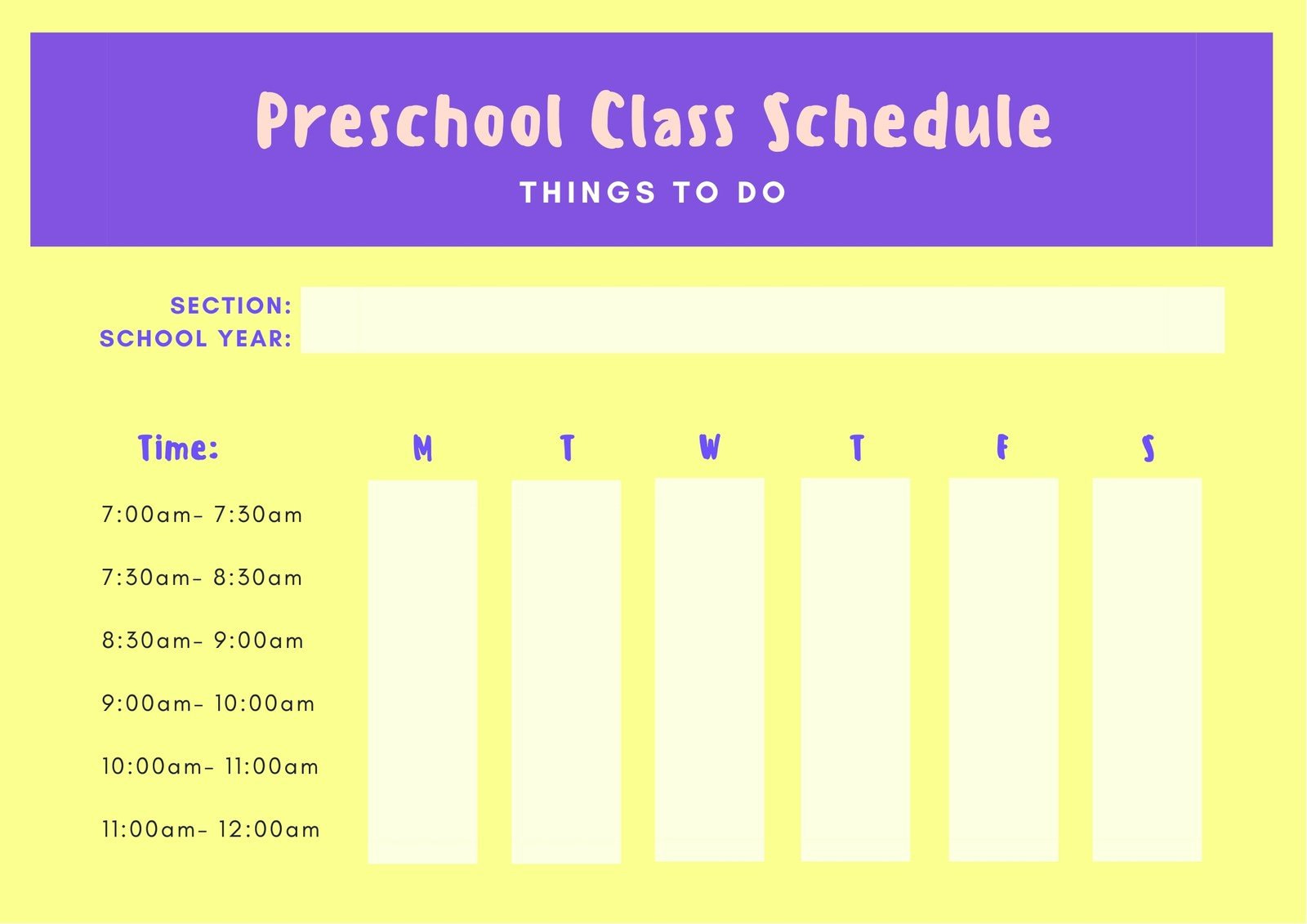 Detail Template Jadwal Pelajaran Aesthetic Hitam Nomer 41