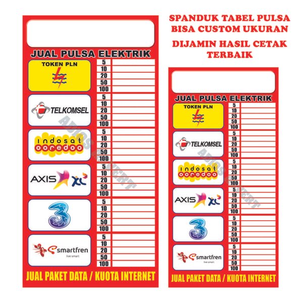 Detail Template Jual Pulsa Nomer 51